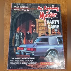 An Evening of Murder Terminal Espionage Murder Vtg Mystery Party Game NEW